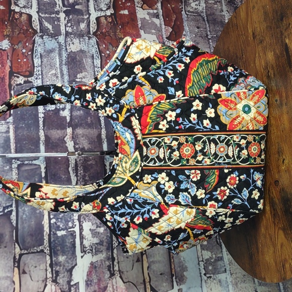 Vera Bradley "Versailles" Side By Side Shoulder Bag - Picture 5 of 8